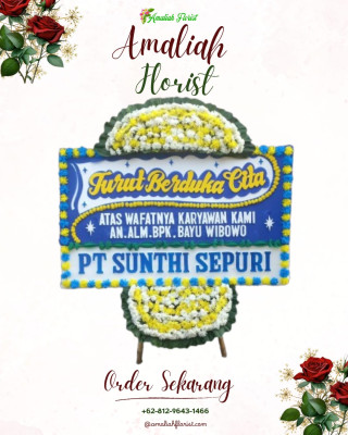 Papan Bunga Duka di Balawa