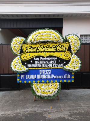 Papan Bunga Duka di Balawa