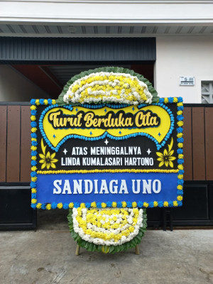 Papan Bunga Duka di Balawa